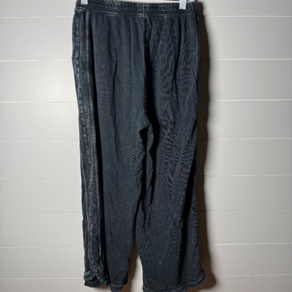 Three Bird Nest So Comfy Wide Leg Full Pant - Charcoal Size M - Picture 2 of 11